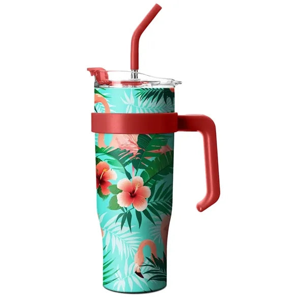 40oz Straw Cup w/ Handle (Free Sample)