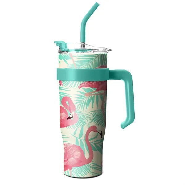 40oz Straw Cup w/ Handle (Free Sample)