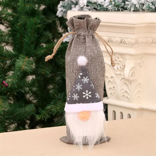 Christmas Sweater Wine Bottle Covers