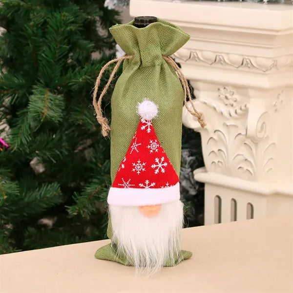 Christmas Sweater Wine Bottle Covers