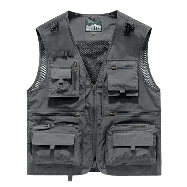 Multi-Pocket Men's Vest