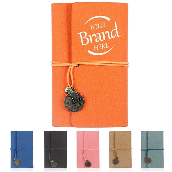 A6 Size PU Leather Cover Loose Leaf Journal Notebooks