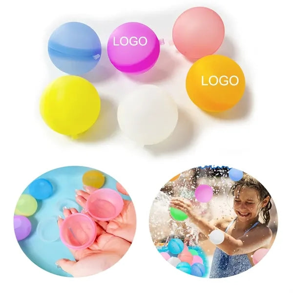 2'' Refillable Silicone Water Bomb Balloons Toys