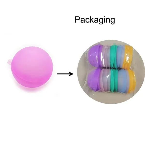2'' Refillable Silicone Water Bomb Balloons Toys