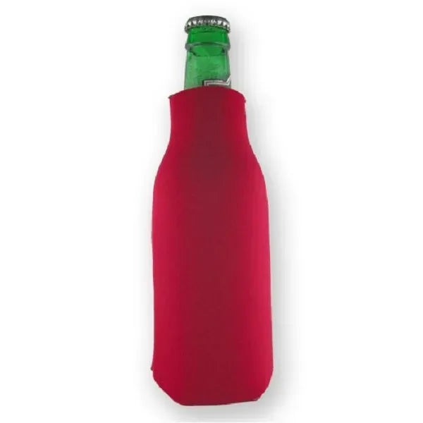 Neoprene Zipper Beer Bottle Insulated Cover