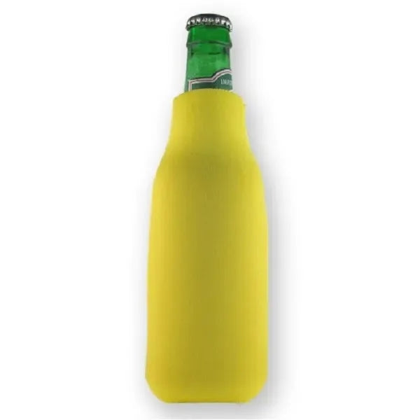 Neoprene Zipper Beer Bottle Insulated Cover