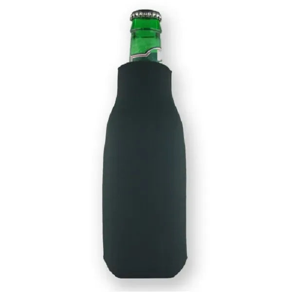 Neoprene Zipper Beer Bottle Insulated Cover
