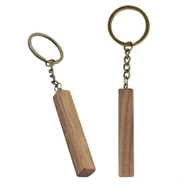 Wooden Stick Keychain