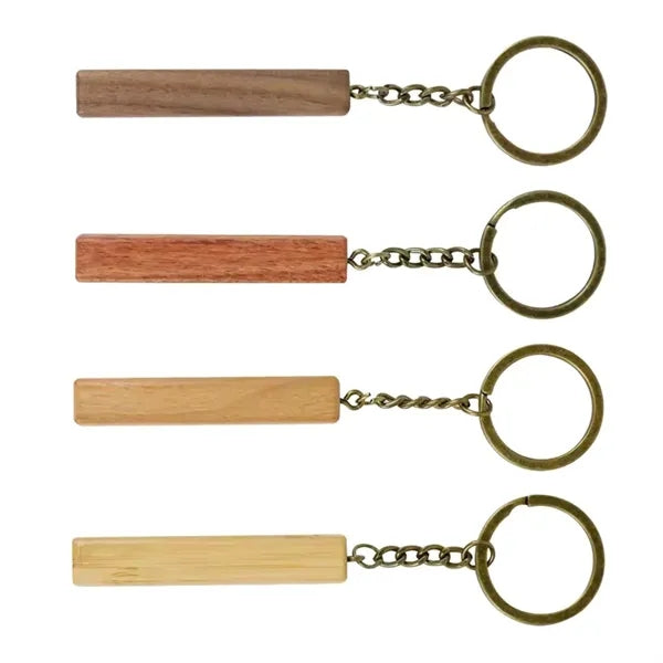 Wooden Stick Keychain