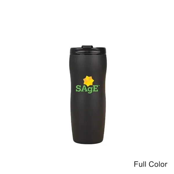 17 oz Vacuum Stainless Steel Travel Coffee Mug Screw Cap
