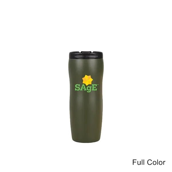 17 oz Vacuum Stainless Steel Travel Coffee Mug Screw Cap