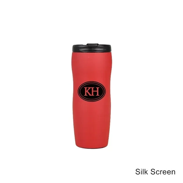 17 oz Vacuum Stainless Steel Travel Coffee Mug Screw Cap
