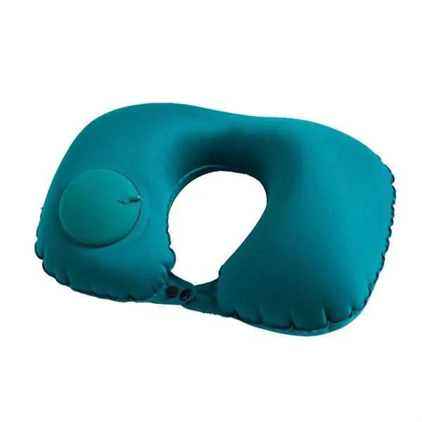 Self Pump U Shaped Foldable Neck Pillow