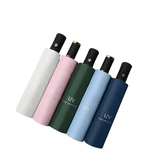 8 Ribs Folding Umbrella with Auto Open