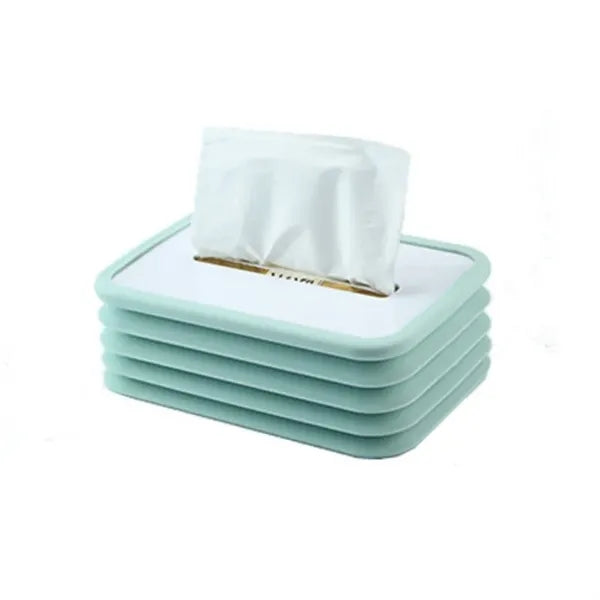 Foldable Silicone Tissue Box