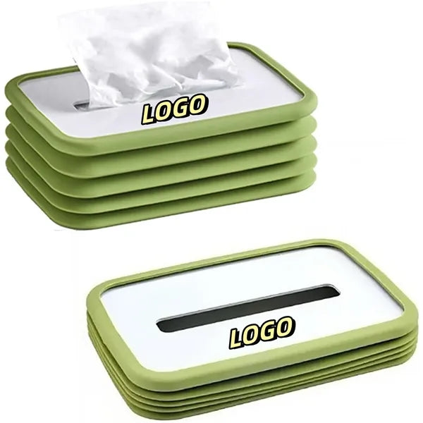 Foldable Silicone Tissue Box