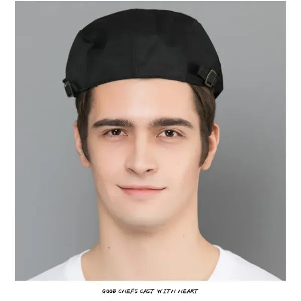 Unisex Server Beret Chef Hat