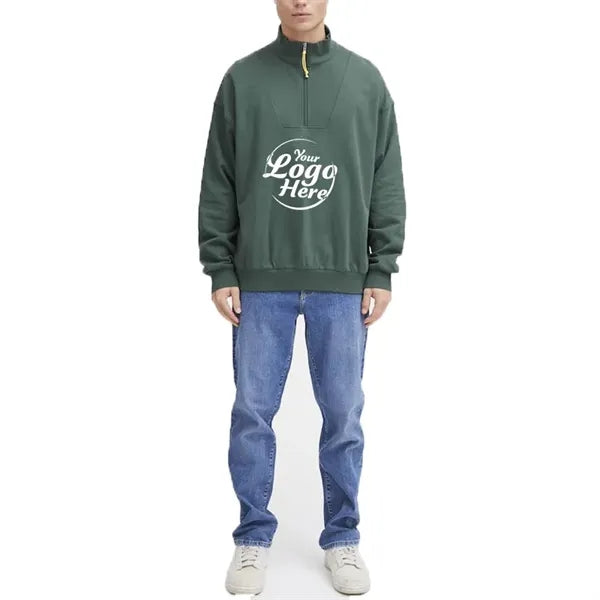 Men's Lightweight French Terry Quarter-Zip Pullover