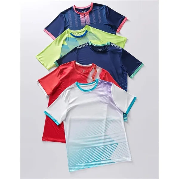 Men Quick Dry T Shirts Athletic Workout Short Sleeve Tee