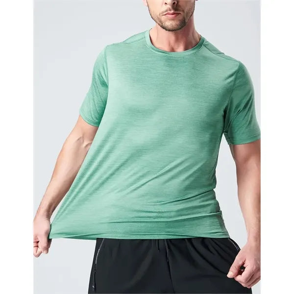 Polyester Quick Dry Mens Print T Shirts
