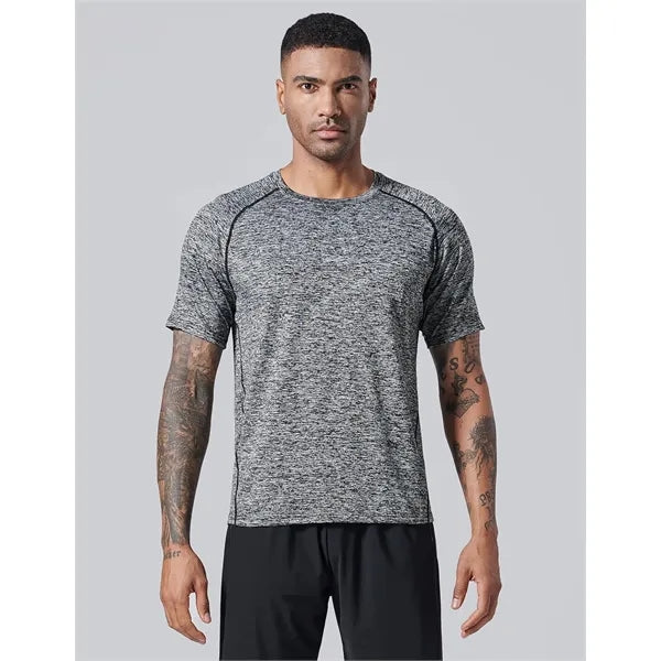 Polyester Quick Dry Mens Print T Shirts