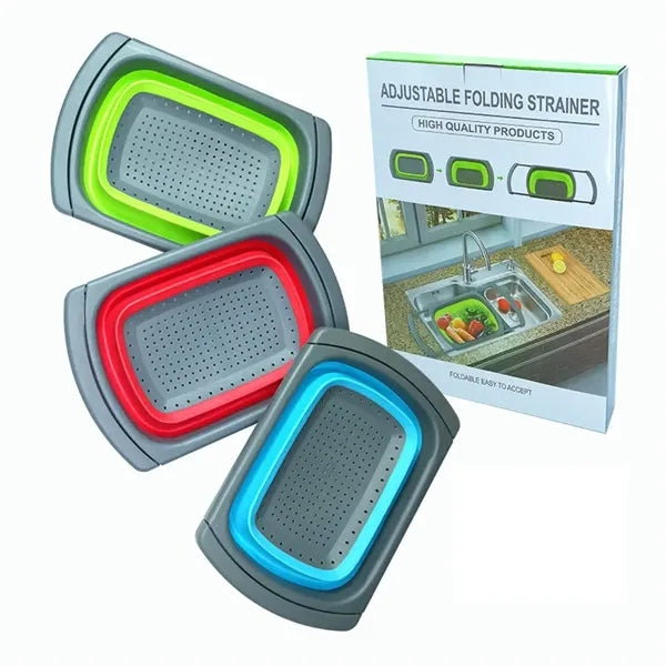 Collapsible Kitchen Sink Drain Basket