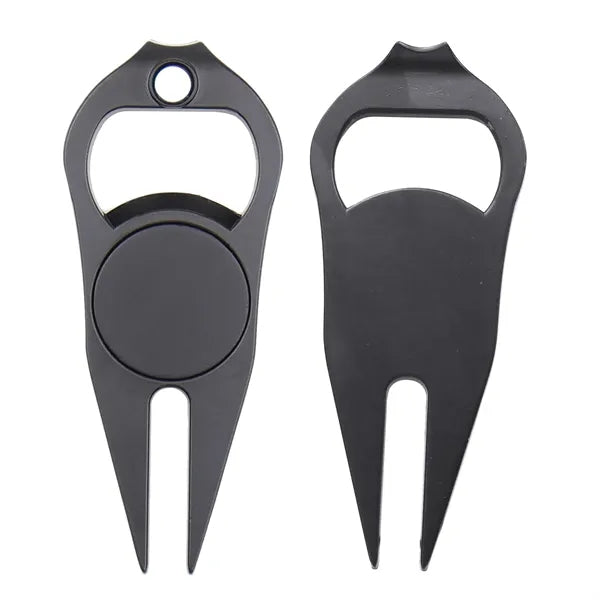 Golf Divot Tool With Ball Maker And Bottle Opener