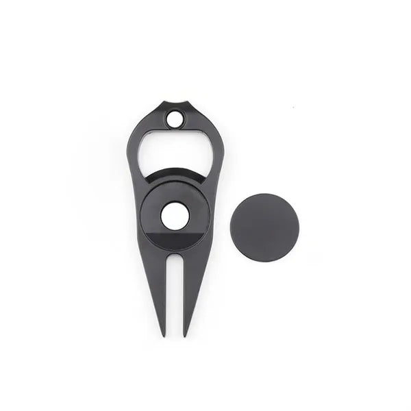 Golf Divot Tool With Ball Maker And Bottle Opener