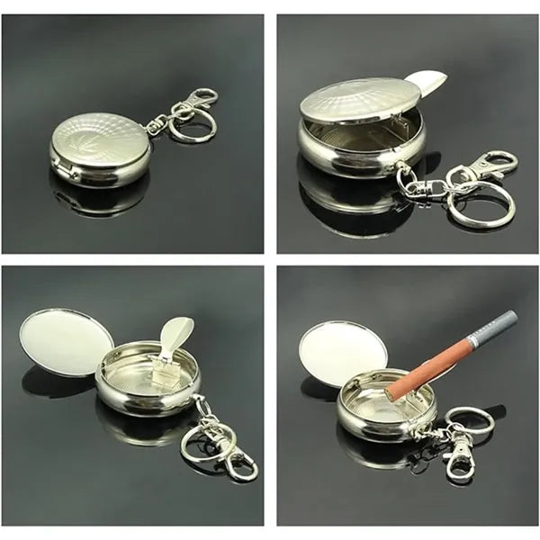 Portable Pocket Ashtray Vehicle Cigarette