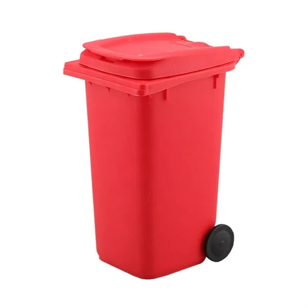 Mini Trash Can Pen Holder
