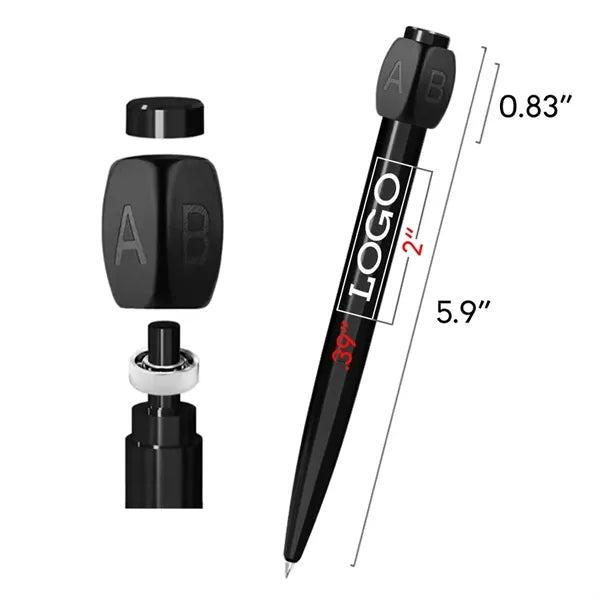 ABS ABCD Rotation Cap Help Decision Making Anti Stress Pen