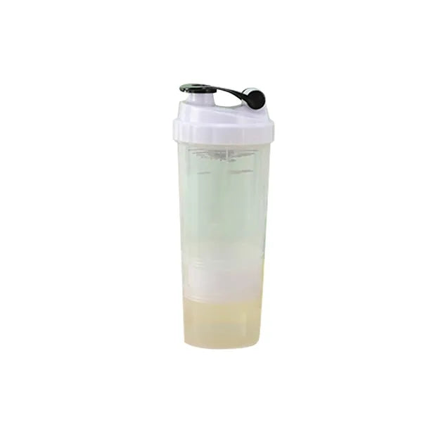 500ml Triple Protein Powder Spring Mesh Fitness Shaker Cup