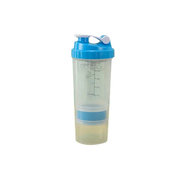 500ml Triple Protein Powder Spring Mesh Fitness Shaker Cup