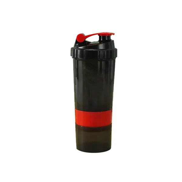 500ml Spring Triple Sport Fitness Shaker Cup