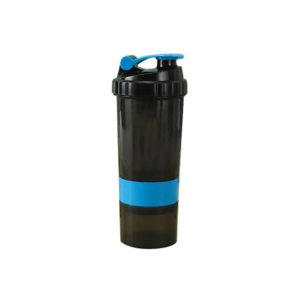 500ml Spring Triple Sport Fitness Shaker Cup