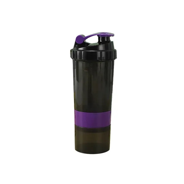 500ml Spring Triple Sport Fitness Shaker Cup