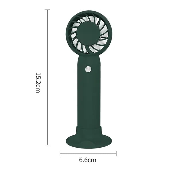 Portable Handheld USB Rechargeable 3 Speeds Adjustable Fan