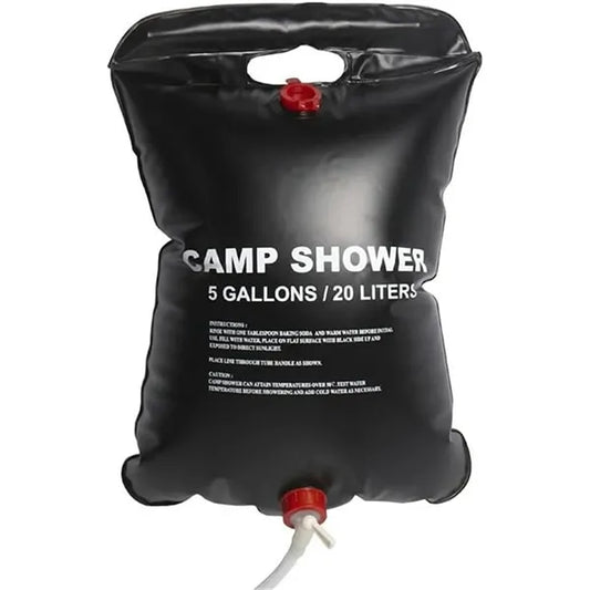20L Foldable Camp Shower Bag PVC Outdoor