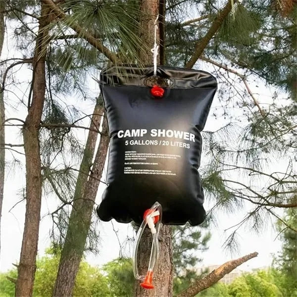 20L Foldable Camp Shower Bag PVC Outdoor