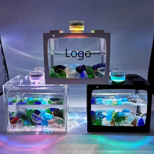 Small Betta Fish Tank With Light