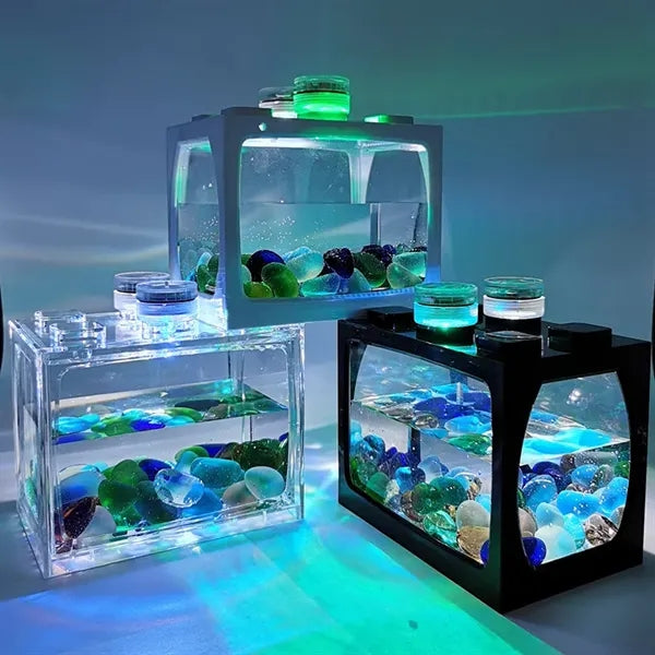 Small Betta Fish Tank With Light