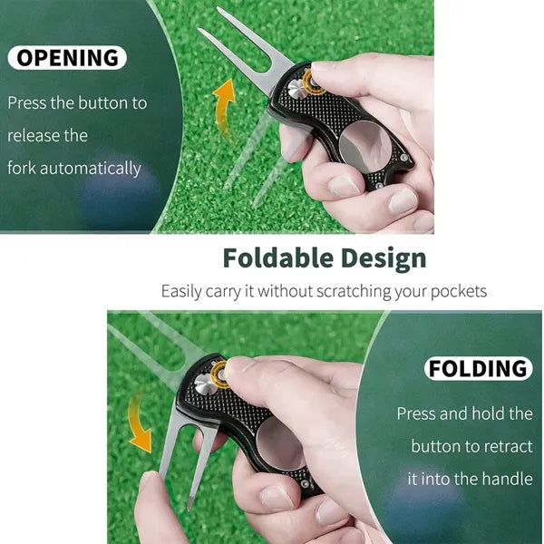Golf Divot Repair Tool for Golfers