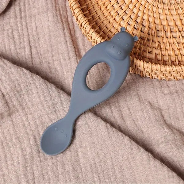 Silicone Chew Spoon Set for Babies and Toddlers - Safety