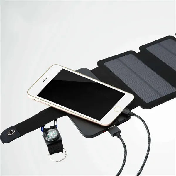 Portable Solar Charger with USB Outputs