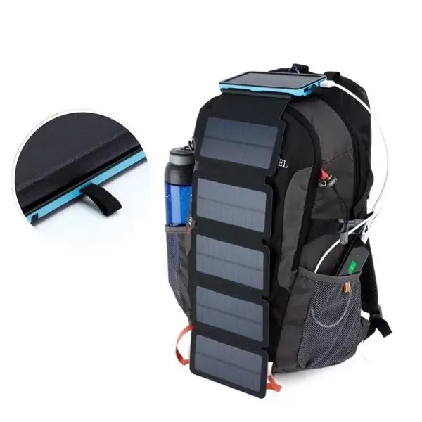 Portable Solar Charger with USB Outputs