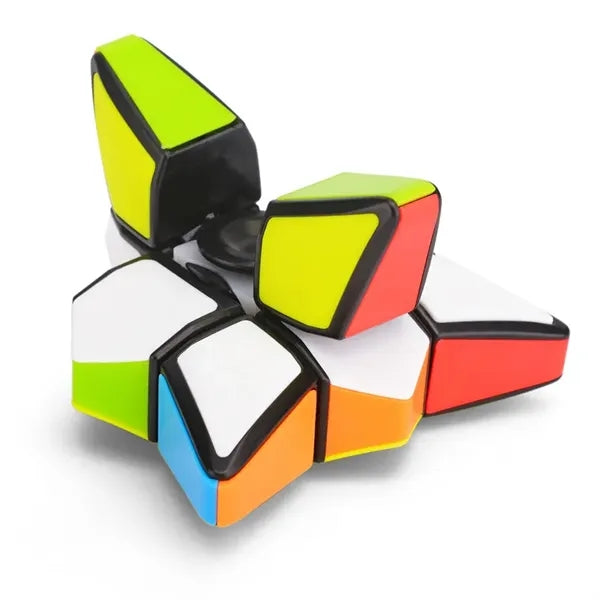 Fingertip Spinning Rubik's Cube