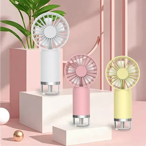 Portable Rechargeable Mini Handheld Misting Water Fan