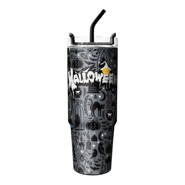 Halloween 30oz Tumbler w/ Straw Lid (Free Sample)