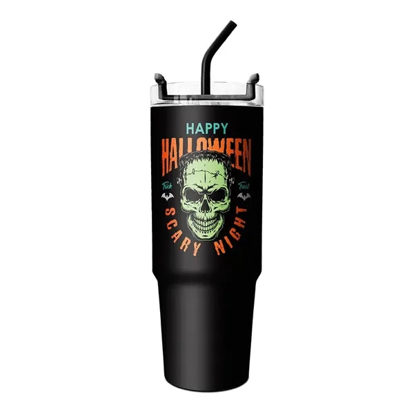 Halloween 30oz Tumbler w/ Straw Lid (Free Sample)