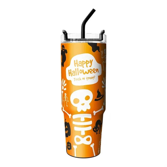 Halloween 30oz Tumbler w/ Straw Lid (Free Sample)
